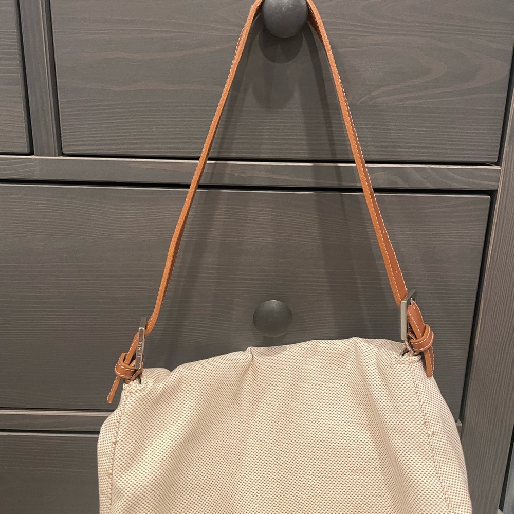 Vintage Fendi Canvas Baguette - Picture 10 of 10
